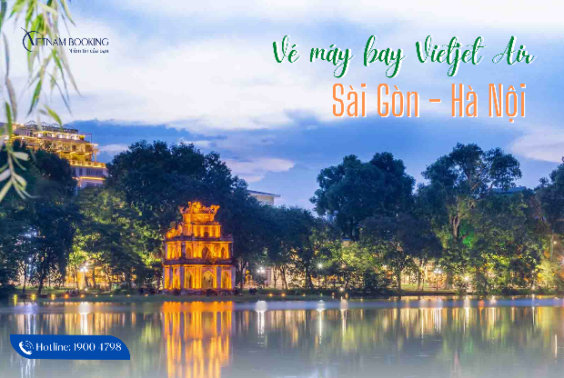 Vé máy bay Vietjet Air Sài Gòn đi Hà Nội