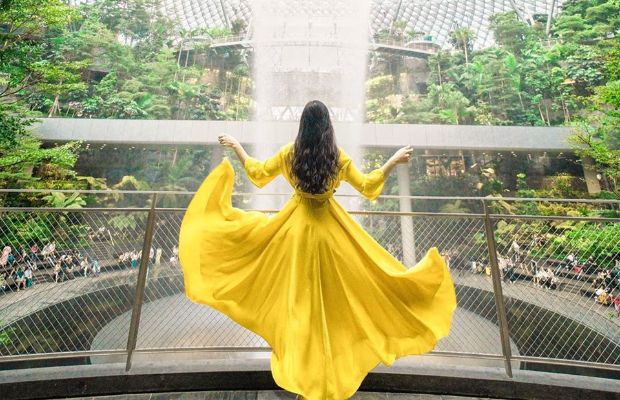 Ảnh du lịch Singapore - sân bay Changi