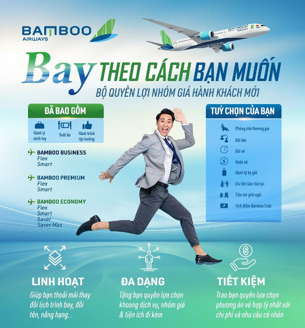 Các hạng vé Bamboo Airways