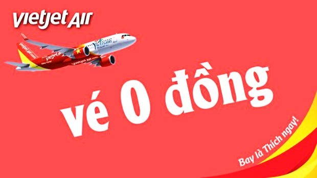 Cách mua vé khuyến mãi Vietjet Air 