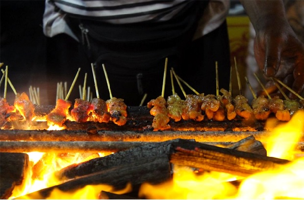 Đặc sản Singapore - Thịt nướng Satay