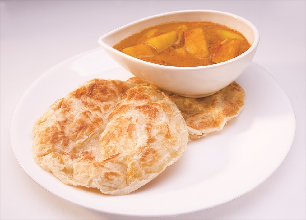 Đặc sản Singapore - B&aacute;nh m&igrave; Roti Prata