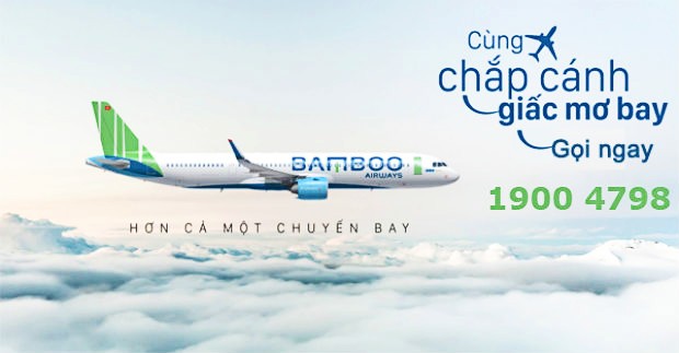 Đại lý vé máy bay Bamboo Airways tại Đà Nẵng