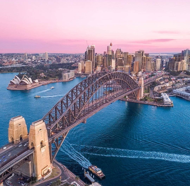 vé máy bay đi Úc