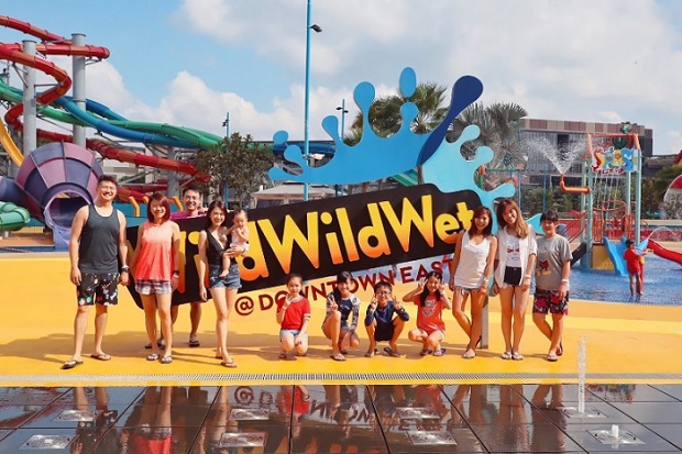 Du lịch Singapore cho trẻ em - cong viên nước wild wild wet