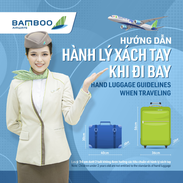 hành lý xách tay Bamboo Airways