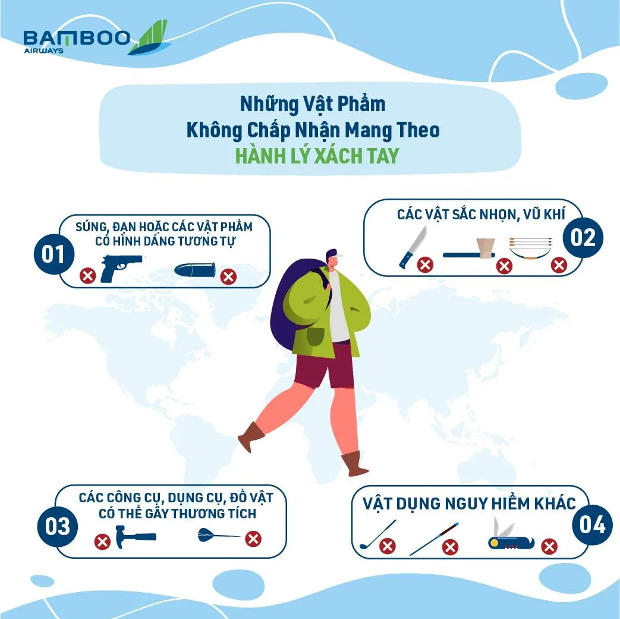 quy định hành lý Bamboo airways
