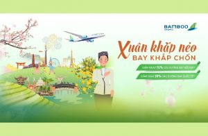 Du xuân cùng Bamboo Airways – Rước lộc đầu năm giảm ngay 20%