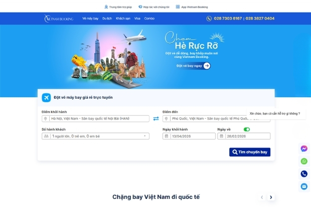 Hướng dẫn tra cứu lịch bay Đ&agrave; Nẵng Cần Thơ v&agrave; đặt v&eacute; m&aacute;y bay nhanh ch&oacute;ng, tiện lợi tr&ecirc;n website Vietnam Booking