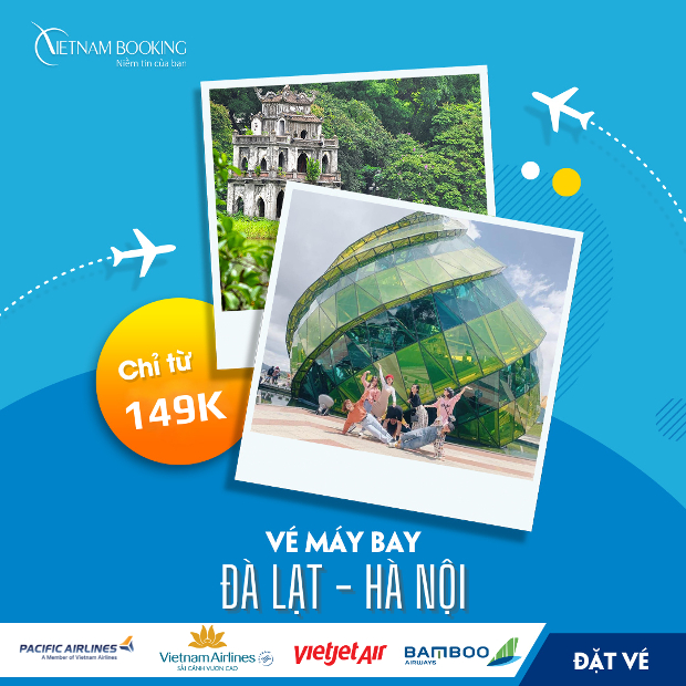 Vé máy bay Đà Lạt đi Hà Nội