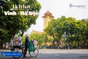 Lịch bay từ Vinh đi Hà Nội hôm nay và kinh nghiệm đặt vé giá rẻ tại Vietnam Booking