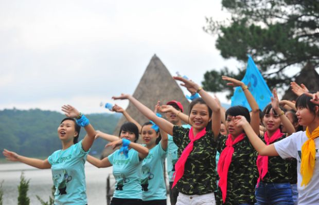 Nhà tổ chức team building - Hồ Tuyền Lâm