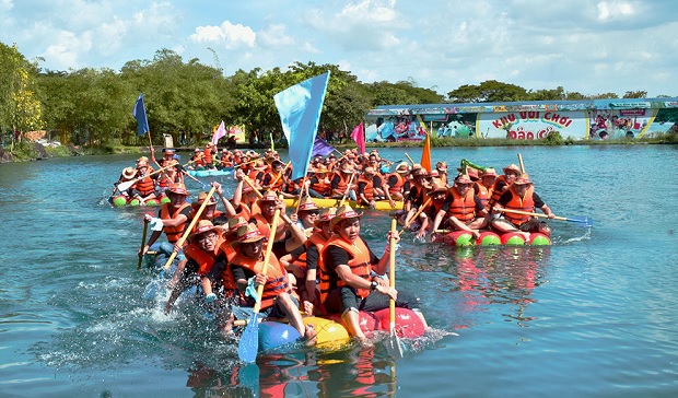 Nhà tổ chức team building - Công viên Suối Mơ