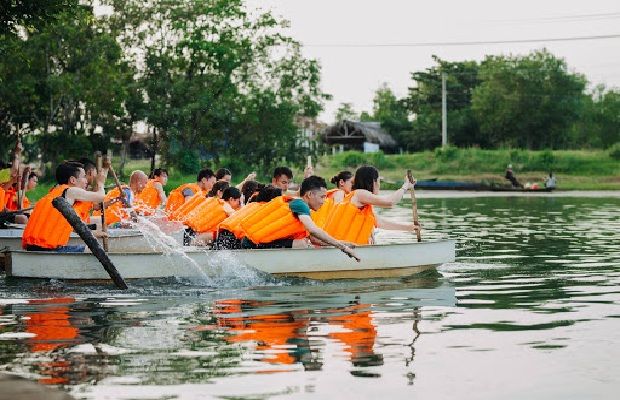 Nhà tổ chức team building - Bò Cạp Vàng