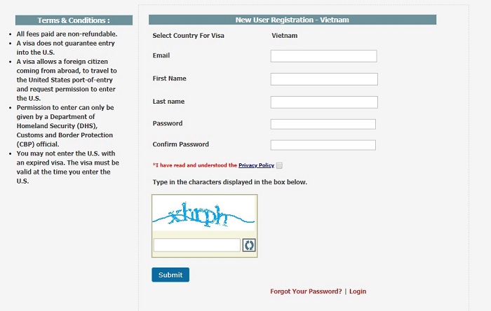 lịch phỏng vấn visa du lịch mỹ 2022