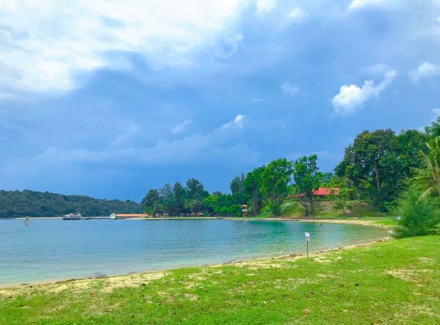 Singapore có biển không - St John 