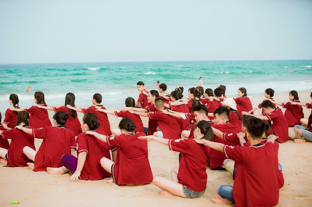 Team building biển - Phú Yên