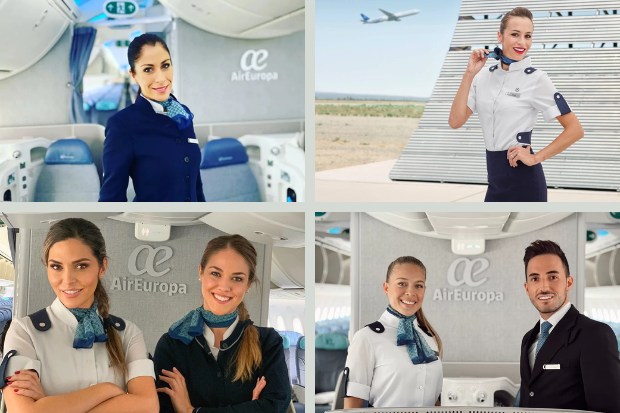 Đội ngũ tiếp vi&ecirc;n Air Europa