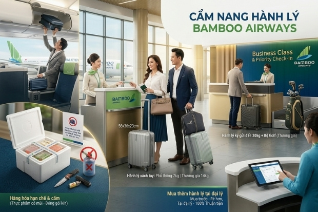 C&aacute;c quy định h&agrave;nh l&yacute; của  Bamboo Airways m&agrave; bạn kh&ocirc;ng n&ecirc;n bỏ lỡ!