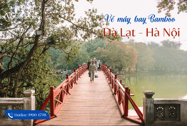 vé máy bay Đà Lạt Hà Nội Bamboo Airways