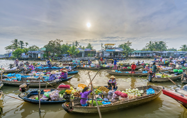 chợ nổi Cái Răng