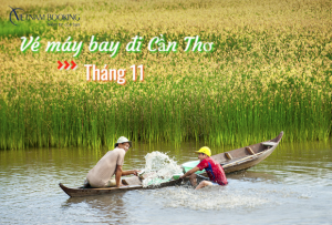 Săn vé máy bay đi Cần Thơ tháng 11 trải nghiệm mùa nước nổi