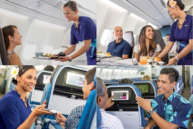 lợi &iacute;ch v&eacute; m&aacute;y bay Hawaiian Airlines