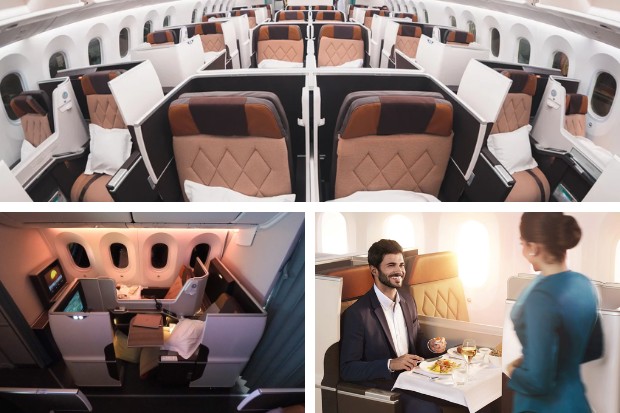 hạng v&eacute; Thương gia Oman Air