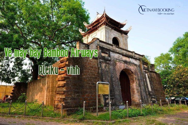 V&eacute; m&aacute;y bay Pleiku đi Vinh Bamboo Airways 