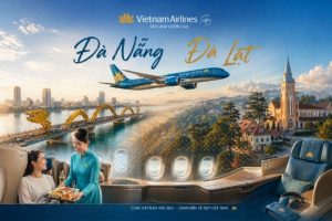 Ưu đãi chạm đỉnh cho vé máy bay Vietnam Airlines Đà Nẵng đi Đà Lạt tại Vietnam Booking