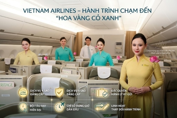 Những l&yacute; do n&ecirc;n chọn Vietnam Airlines cho h&agrave;nh tr&igrave;nh đến Tuy H&ograve;a