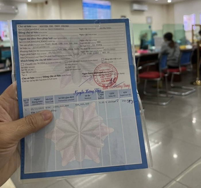 chung minh tai chinh