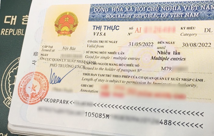 visa của việt nam