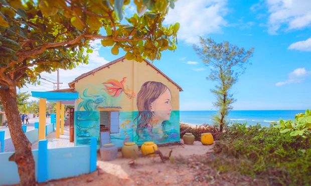 Làng bích hoạ Tam Thanh