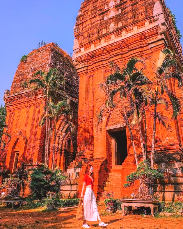 Thăm Tháp đôi  Chăm pa giá rẻ - Quy Nhơn