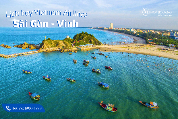 lịch bay Sài Gòn Vinh Vietnam Airlines