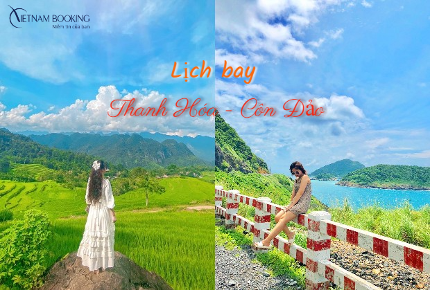 book lịch bay Thanh H&oacute;a C&ocirc;n Đảo