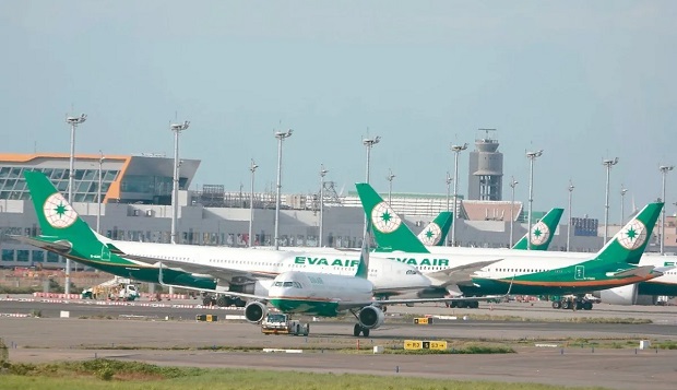 Sân bay Đào Viên là trung tâm hoạt động chính của EVA Air và nhiều hãng hàng không phổ biến khác EVA Air