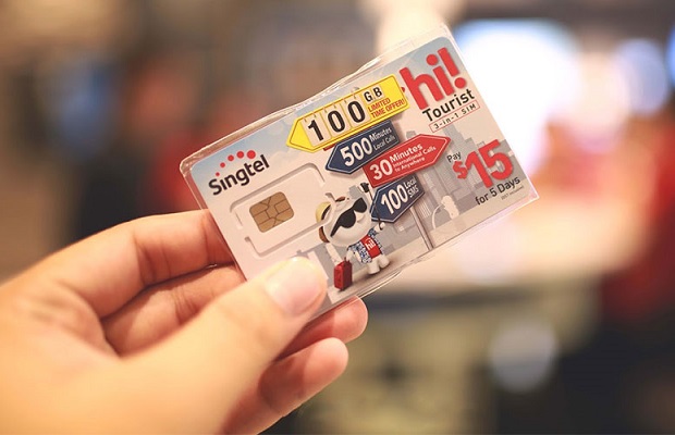 Sim 4G Singapore - Mạng Singtel Mobile