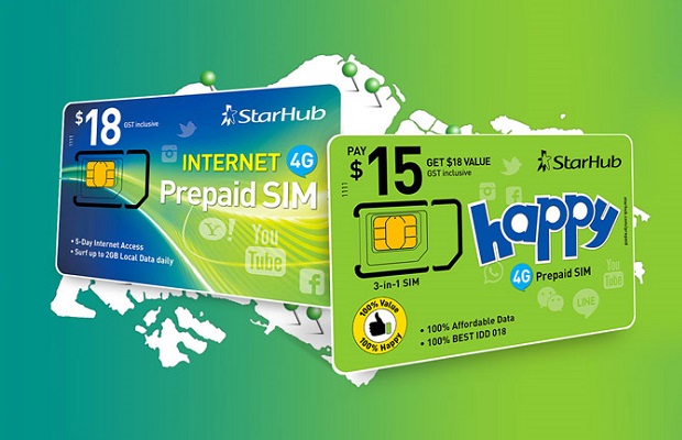 Sim 4G Singapore - Mạng Starhub