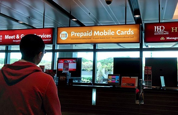 Sim 4G Singapore - Mua sim tại sân bay Changi