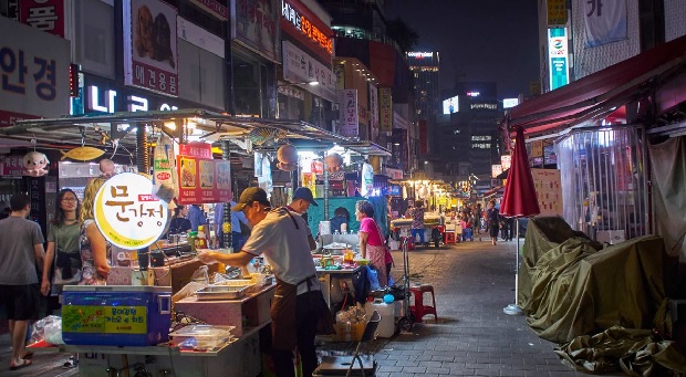Thông tin du lịch Hàn Quốc - chợ Hàn Quốc