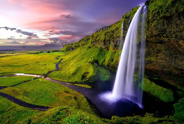 Tour đi Iceland - Thác nước Seljalandsfoss