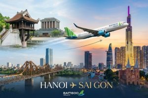 Bay xuyên Việt cùng vé máy bay Bamboo Airways Hà Nội đi Sài Gòn tại Vietnam Booking