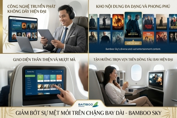 Trải nghiệm hệ thống giải tr&iacute; đa tầng tr&ecirc;n m&acirc;y  