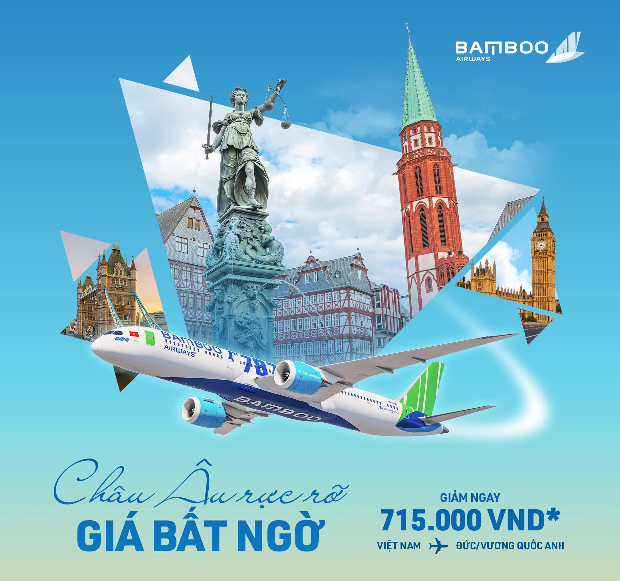  vé máy bay đi Châu Âu