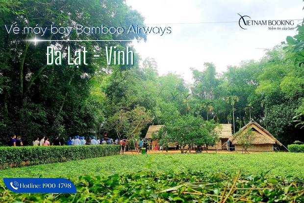 Vé máy bay Đà Lạt Vinh Bamboo Airways