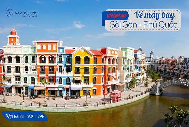 Vé máy bay Sài Gòn Phú Quốc Vietjet Air 