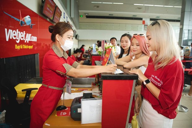 làm thủ tục Vietjet Air