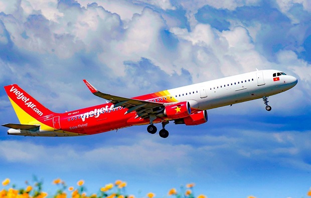 vé máy bay đi Vietjet Air
